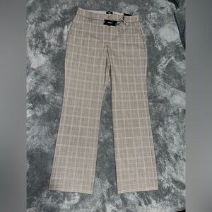 Express Women’s Classic Gray Checkered Pants